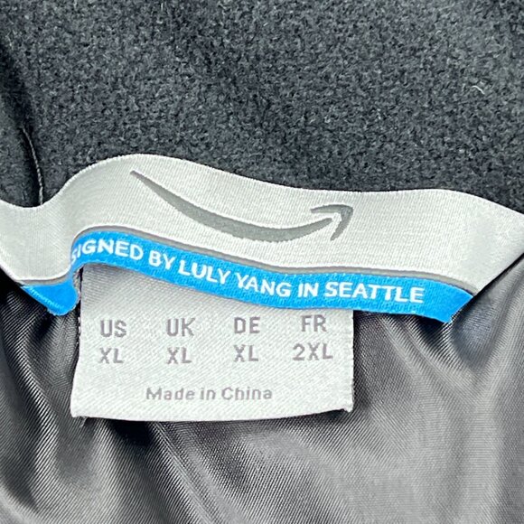 Amazon Coat Men's XL Gray Full Zip Delivery Driver Uniform Insulated Jacket - Picture 5 of 13